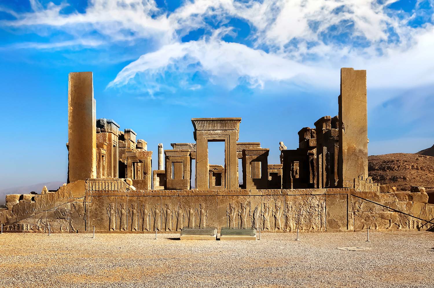 Persepolis, the ancient Persian ceremonial capital